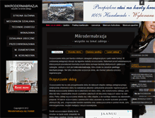Tablet Screenshot of mikrodermabrazja.org